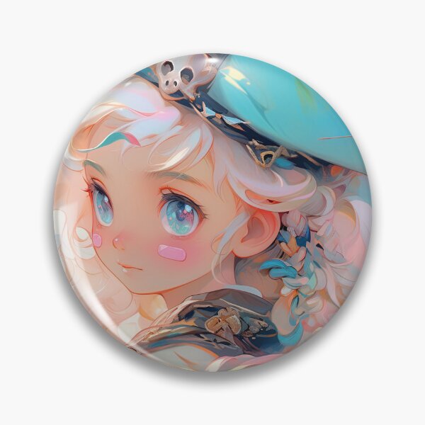 Artikelvorschau, Entzückendes errötendes Piraten-Anime-Mädchen entworfen und verkauft von bubblegoth.