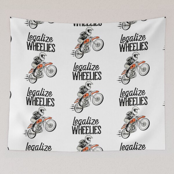 Item preview, Legalize Wheelies designed and sold by ColorFlick.