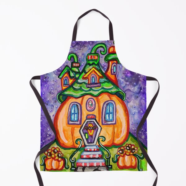 Item preview, Whimsical Halloween Pumpkin House designed and sold by Deborah Camp.