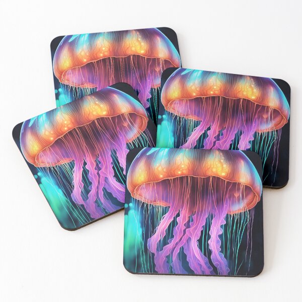 Item preview, Nature - Bioluminescent Jellyfish  designed and sold by ItaloIrlandese.