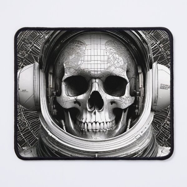 Item preview, Cosmonaut Skull designed and sold by Psy-Dye-AI.