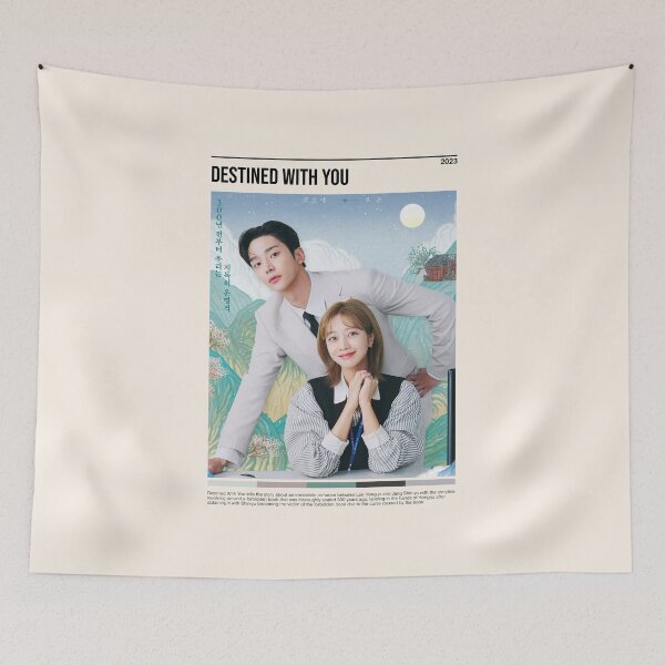Item preview, Destined With You, Minimalist Kdrama (2023) designed and sold by PinkandP.