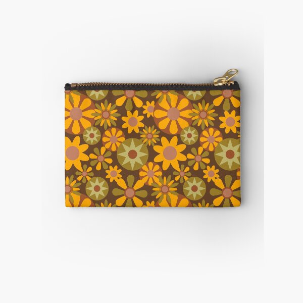 Item preview, Colorful Groovy Retro Floral Pattern designed and sold by yoshra.