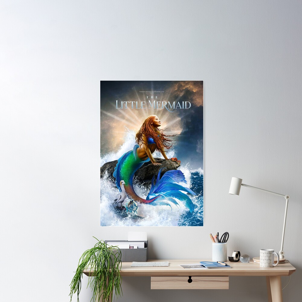 Personalized Mermaid Wall Art, Set of 2, Collection: Sun-kissed