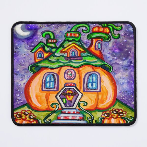 Item preview, Whimsical Halloween Pumpkin House designed and sold by Deborah Camp.