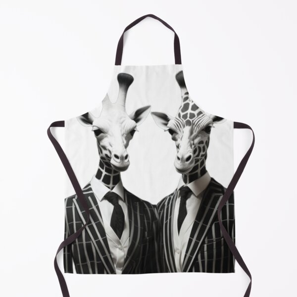 Item preview, giraffe in black and white suite designed and sold by Superann8.