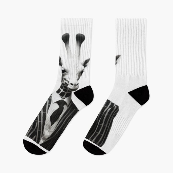 Item preview, giraffe in black and white suite  designed and sold by Superann8.
