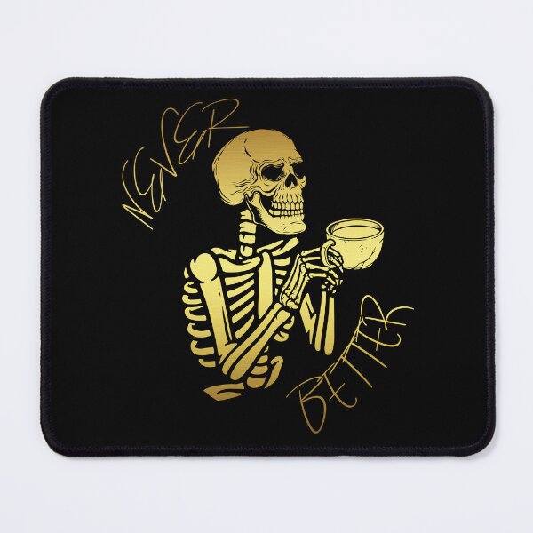 Item preview, Copie de Never Better Skeleton Halloween: Relax Your Funny Bone! designed and sold by F-SADESIGN.