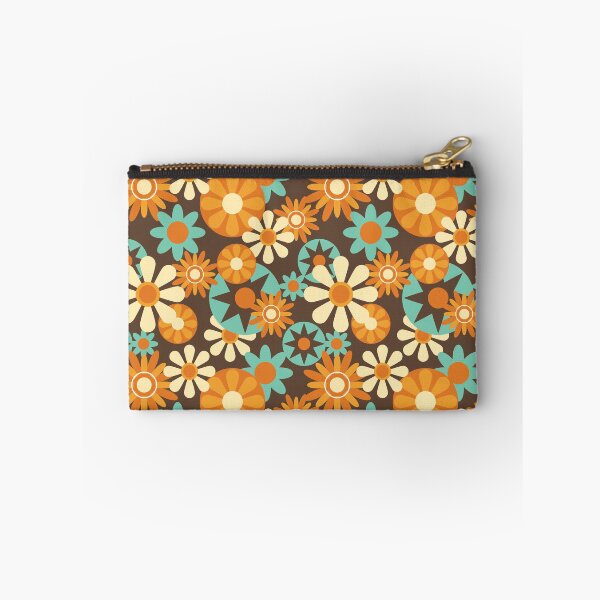 Item preview, Colorful Groovy Retro Floral Pattern designed and sold by yoshra.