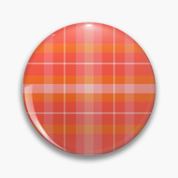 Item preview, Boho plaid on cream orange and pink designed and sold by Ilze Lucero.
