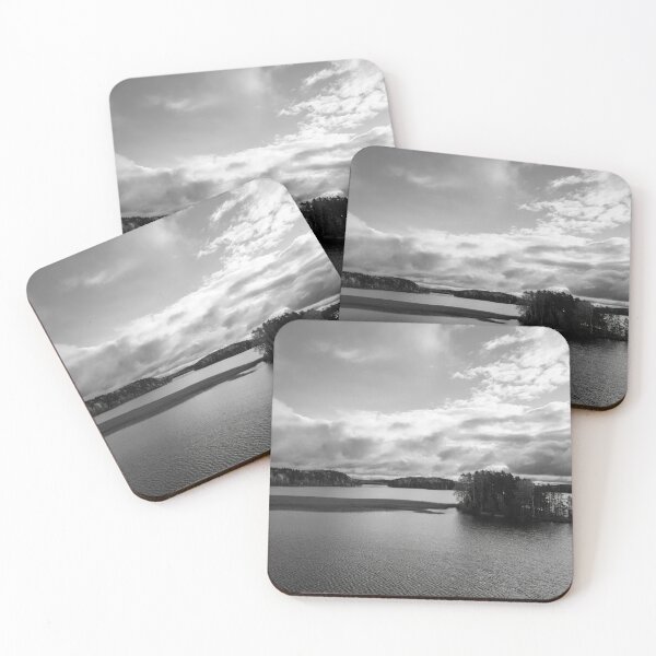 Item preview, The clouds over Kulovesi. October landscapes bw number 2 designed and sold by Jouko Lehto Photography.