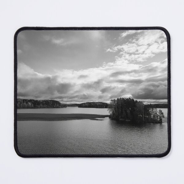 Item preview, The clouds over Kulovesi. October landscapes bw number 2 designed and sold by Jouko Lehto Photography.