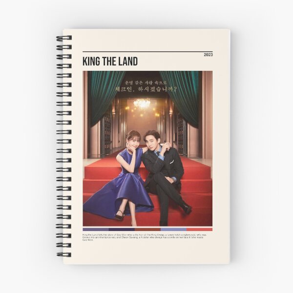 Item preview, King the Land, Minimalist Kdrama (2023) designed and sold by PinkandP.