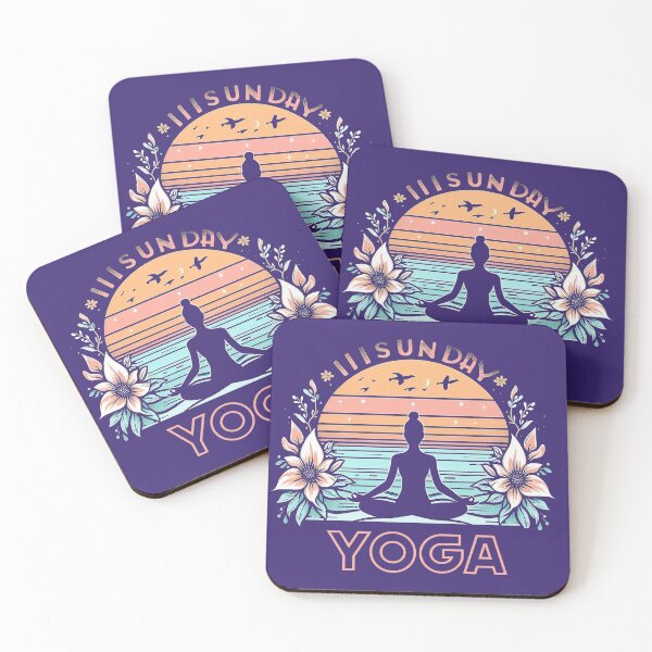 Item preview, Sunday Yoga Tshirt, mug, phone case and much more - perfect gift for yoga lovers and yoga mums designed and sold by Fanaticos.