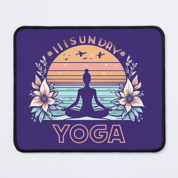 Item preview, Sunday Yoga Tshirt, mug, phone case and much more - perfect gift for yoga lovers and yoga mums designed and sold by Fanaticos.
