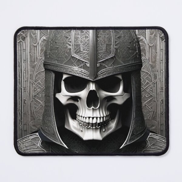 Item preview, Knight Skull designed and sold by Psy-Dye-AI.