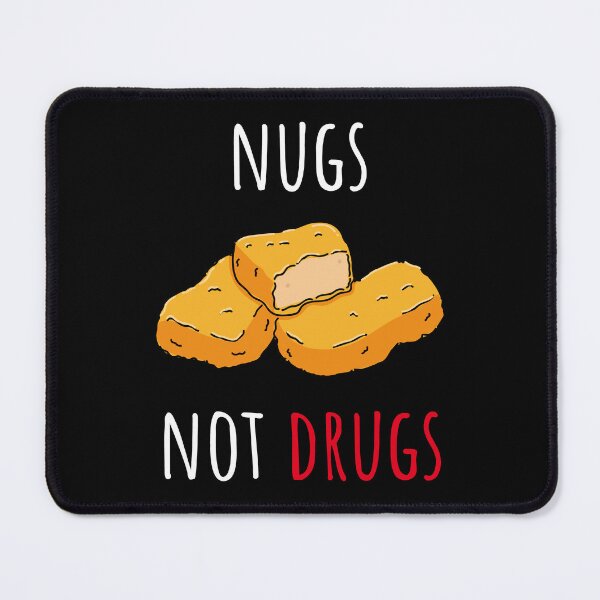 Item preview, Funny Chicken Nuggets Nugs Not Drugs designed and sold by wtfbba.