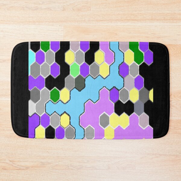 Item preview, hexagonal print designed and sold by AuntMarn.
