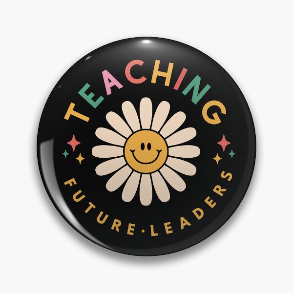 Item preview, teaching future leaders back to school book groovy retro vintage teacher gift designed and sold by TNwandesignart.