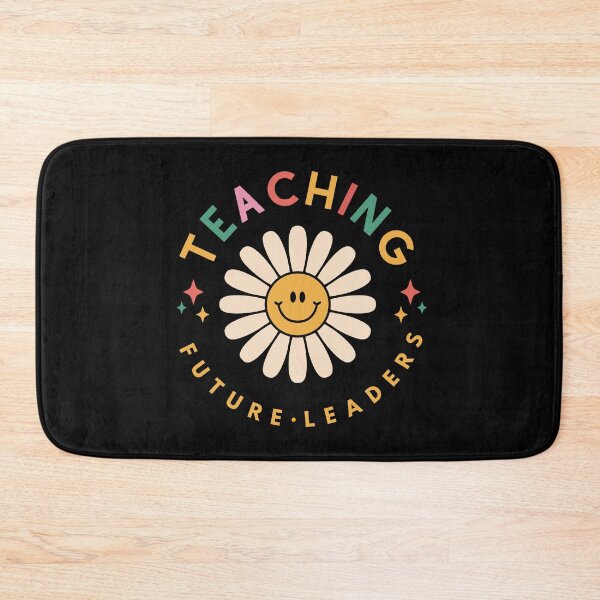 Item preview, teaching future leaders back to school book groovy retro vintage teacher gift designed and sold by TNwandesignart.