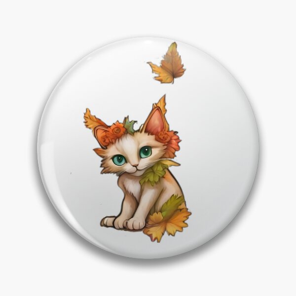 Item preview, Fall Fairy Cat No. 003 designed and sold by FaerieFusion.