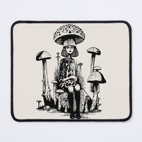 Item preview, Gothic Mushroom Fairy designed and sold by daianaart.