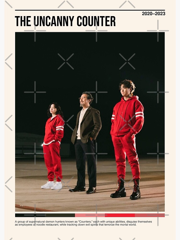 The Uncanny Counter 2023 Red Tracksuit