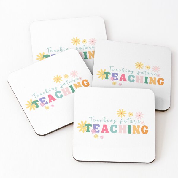 Item preview,  teaching future leaders back to school flower groovy retro vintage teacher gift designed and sold by TNwandesignart.