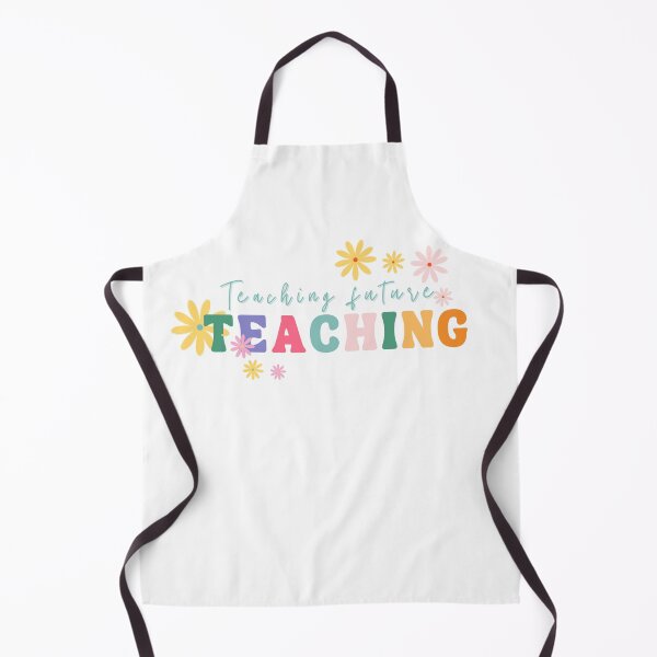 Item preview,  teaching future leaders back to school flower groovy retro vintage teacher gift designed and sold by TNwandesignart.