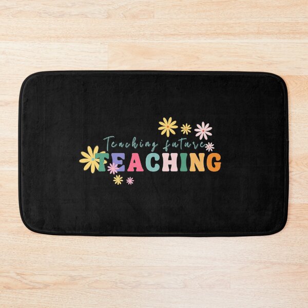 Item preview,  teaching future leaders back to school flower groovy retro vintage teacher gift designed and sold by TNwandesignart.