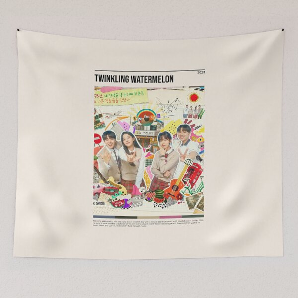 Item preview, Twinkling Watermelon, Minimalist Kdrama (2023) designed and sold by PinkandP.