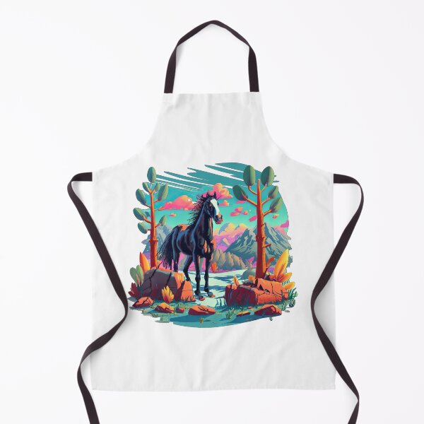 Item preview,  mountain and horse designed and sold by GFORCE_SHOP.