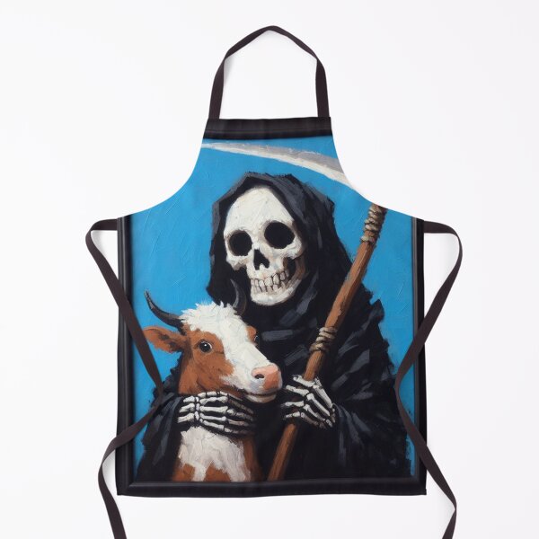 Item preview, Death hugging a cow designed and sold by Andreja's shop.