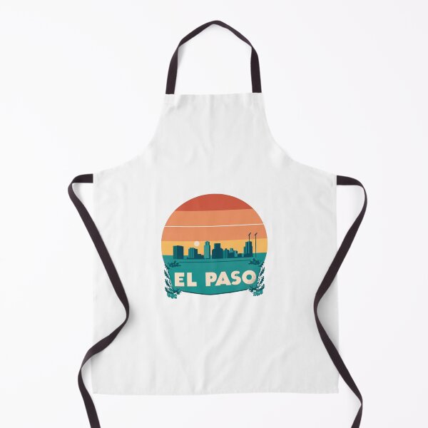 Item preview, El Paso, Texas | City Drawing Sunset Style designed and sold by CircinusStore.
