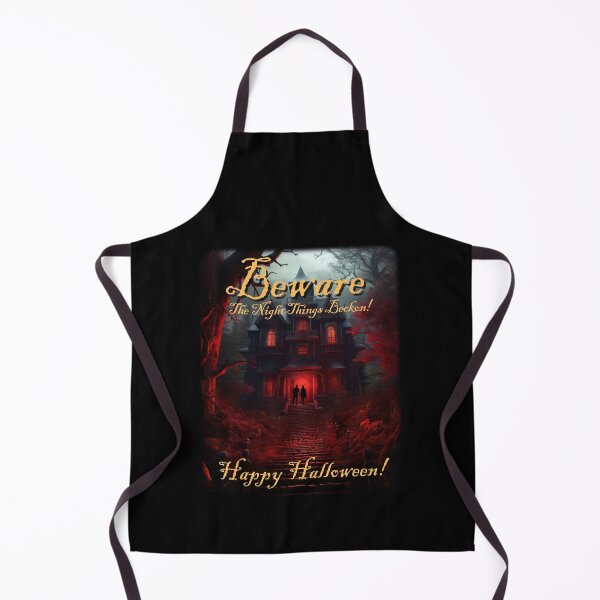 Item preview, Beware! The Night Things Beckon and Call You To Their Lair! Haunted House! designed and sold by HolidaysBlaze Designs For You.
