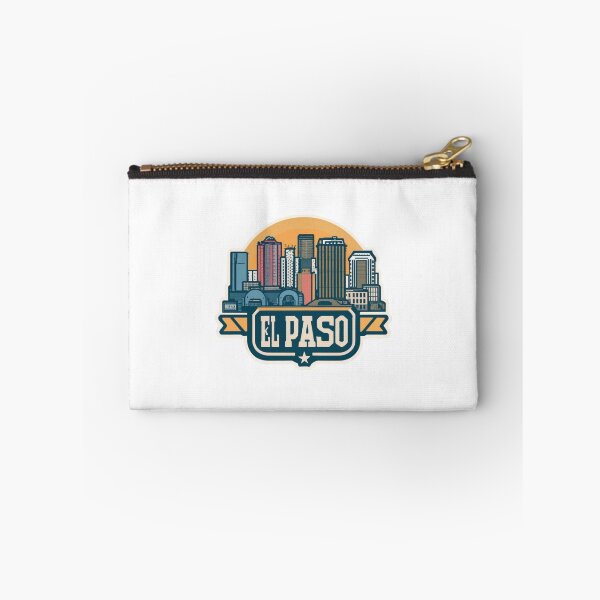Item preview, El Paso, Texas | City Drawing Postal Style designed and sold by CircinusStore.