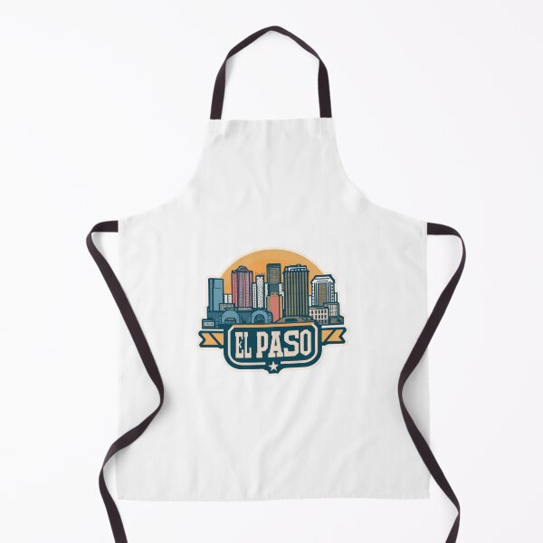 Item preview, El Paso, Texas | City Drawing Postal Style designed and sold by CircinusStore.