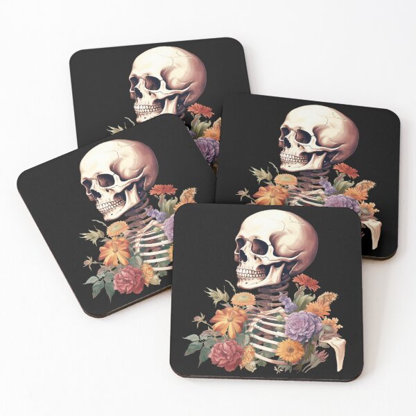 Item preview, skull and botany halloween. designed and sold by Krzysztof Siwek.