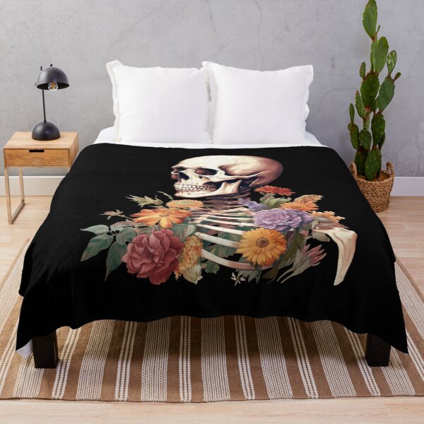Item preview, skull and botany halloween. designed and sold by Krzysztof Siwek.