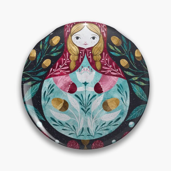 Item preview, Christmas Nesting dolls designed and sold by Gaia Marfurt.