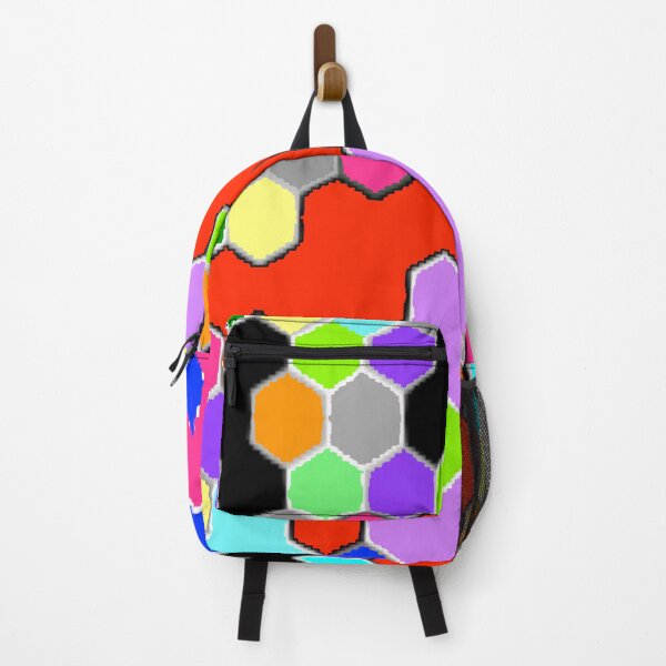 Item preview, multicolored hexagon pattern designed and sold by AuntMarn.