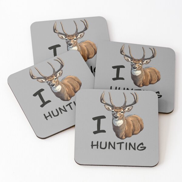 Item preview, I love hunting whitetail deer designed and sold by Skeezips.