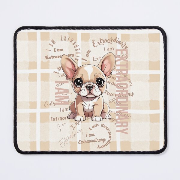 Item preview, AI generated | Cute Affirmations | Frenchie designed and sold by Twinmommy Store.