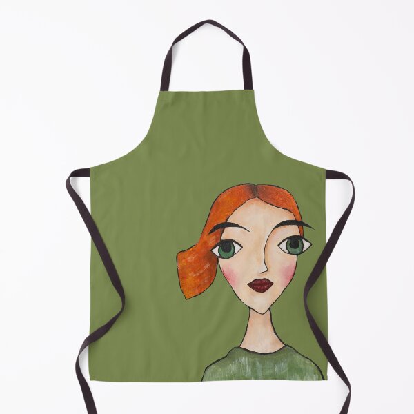Item preview, Orange hair female abstract designed and sold by ZoJovArt.