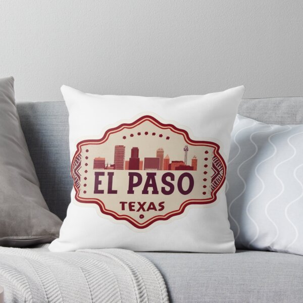 Item preview, El Paso, Texas | City Drawing Retro Style designed and sold by CircinusStore.
