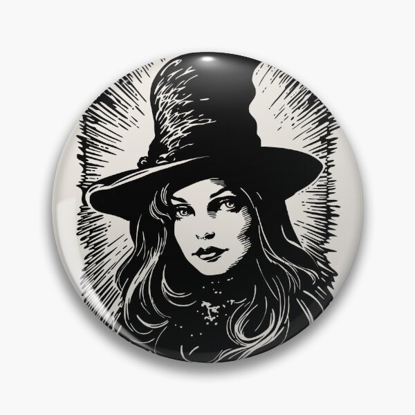 Item preview, Vintage Witch Portrait designed and sold by daianaart.