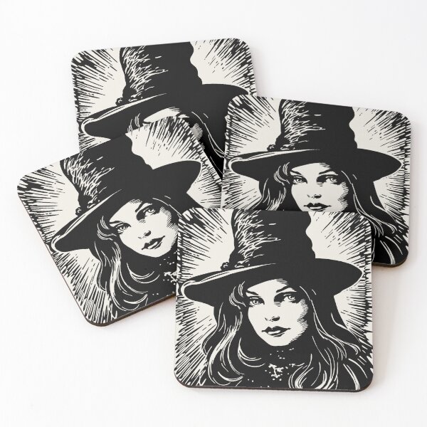 Item preview, Vintage Witch Portrait designed and sold by daianaart.
