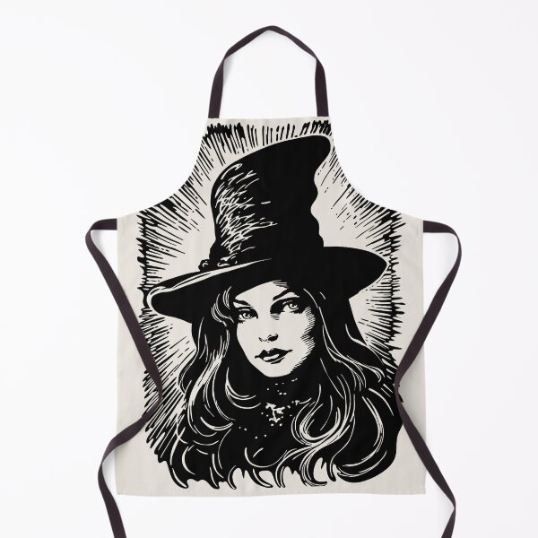 Item preview, Vintage Witch Portrait designed and sold by daianaart.