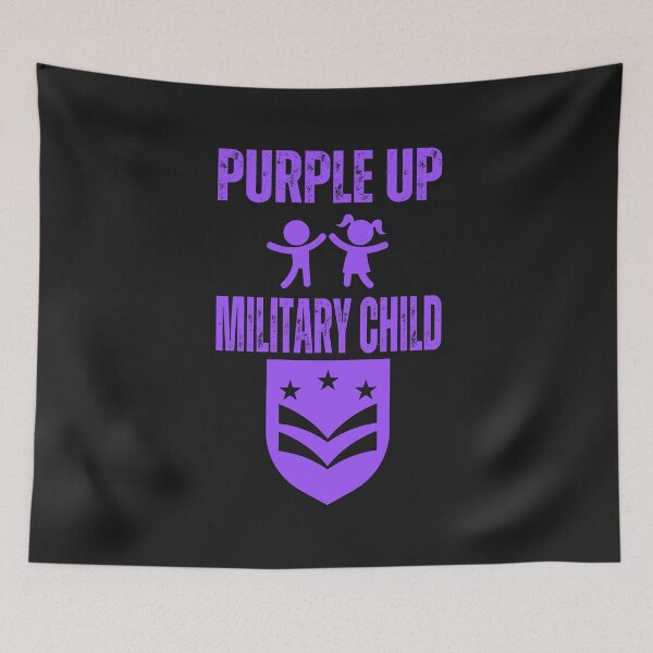 Item preview, Purple up military kids ,november designed and sold by erozzz.