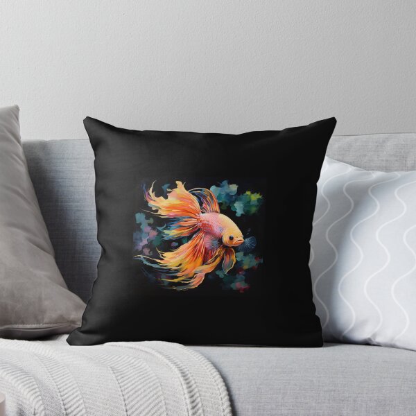 Item preview, Betta Fish orange designed and sold by Fish-Digitalart.